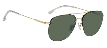 Men Hugo Boss Sunglasses: Boss 1286/F/SK - Gold(2) - SpecSMART Eye Clinic (Diagonal View)